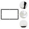 OKUMEYR 9 Foldable High Definition Polyester Projection Screen for Outdoor Indoor Movies Classroom and Office Use view 3