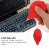 Kisangel Air Blower Dust Bulb for Camera Lens and Keyboard Cleaning, Red Mini Compressed Air Pump for Photography and Electronics Maintenance view 3