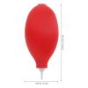 VERDANVERSE Mini Squeeze Air Blower Dust Cleaner Device for Camera Lens Sensor Keyboard Cleaning, Red Compressed Air Pump Suitable for Photography Equipment Maintenance and Travel Use view 2