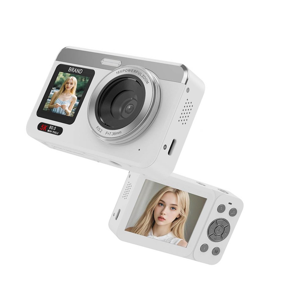80MP Smart Digital Camera Instanting Long-Lasting Power Auto Focus for & Adventures Action Camera
