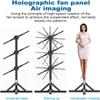 3D Hologram Fan Projector - Advertising Display for Human Size Animation Video - Perfect for Business Signs, Bars, Casinos, Parties, and Halloween view 2