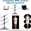 3D Hologram Fan Projector - Advertising Display for Human Size Animation Video - Perfect for Business Signs, Bars, Casinos, Parties, and Halloween view 4
