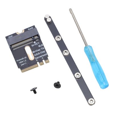 ASHATA M.2 NVME SSD Convert Adapter, M.2 A and E WiFi Port PCIe 4.0 M Key SSD Convert Card, Supports 2230 2240 2260 2280