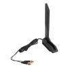 ZAICOLER Eternal WiFi Antenna, SMA Connector 2.4G 5.8G 6G Band 12dBi High Gain Magnetic Base, with 140mm Cable, for Routers Wireless Network Cards APs view 1