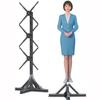 3D Hologram Fan Projector Advertising Display - 1x3 Video Wall for Human Size Holographic LED Display view 1