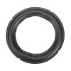 uxcell Black 4 Inch Rubber Notch Speaker Edge Surround Ring Replacement Parts for Speaker Repair or DIY view 1