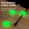 APGLSXY Charging Cord Organizers Portable Charger Cord Holder Storage Cable Winder Cable Management Flexible USB Cable for Home view 4