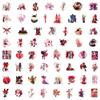 120pcs Cartoon Hazbin Hotel Stickers Pack,Cartoon Characters Stickers Movie Decorative Sticker for Kids Teens Adults Waterproof Sticker for Water Bottle Laptop Luggage Notebook Skateboard view 2