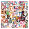 120pcs Funny Six Seven Stickers for Water Bottle Laptop Computer Phone Case Luggage Notebook Skateboard Lunchbox Waterproof Vinyl Decals Gifts for Kids Teen Adults view 1