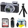 Canon PowerShot Digital Camera [G7 X Mark III] with Wi-Fi & NFC, LCD Screen and 4K Video (Camera w/BuzzPhoto Advanced Accessories Bundle, Silver) view 1