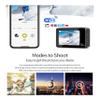 HTYURBS 30M Waterproof 4K Action Camera with 2-Inch Display, 170 Lens for Diving, Surfing & Outdoor Sports(White) view 3