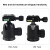 360 Degree Horizontal Rotation Panoramic Ball Head, SLR Camera Tripod Ball Head with Quick Release Plate, Aluminum Alloy Ball Head for DSLR Mirrorless Cameras, Max Load 20kg (36mm Sphere 60mm Quick view 4