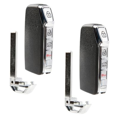 2X Key Fob Remote Replacement 4-Button Smart for 2019-2023 Kia Forte (CQOFD00430, 95440-M6000)