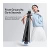 Camera Tripod, 2M Auto-Open Camera Tripod Light Stand for Outdoor Photography with 360 Pan Support 5kg,for Travel view 2