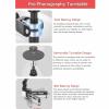 360 Rotating Platform Rig, Degree Spinner Professional Photography Turntable,Surround,for Filmmakers & Videographers view 4
