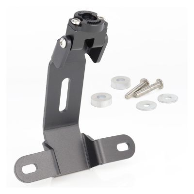 JINLE-FUN Motorcycle GPS Navigation Mount Bracket Phone Stand Adapter Holder Compatible with Triumph Scrambler 1200 / XE/XC 2019 2020 2021 2022 2023(Type 3)