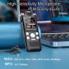 LICAEVEY Digital Voice Recorder, 96GB Memory, Voice Activated Recording, Noise Reduction 1536kbps Clear Stereo for Lectures Meetings Interviews view 4