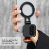 Asixxsix Tripod Mount, Magnetic Phone Tripod Mount with 360 Degree Angle Adjustment, 1/4in Screw, Adapter, Foldable Cell Phone Stand for iOS 12 13 14 15 16 17 view 3