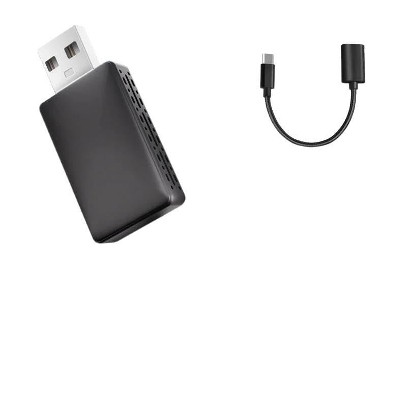 2025 carplay Android Auto 2 in 1 Wireless Adapter Smart AI Box Car Wired Android Auto to Wireless USB Dongle for Toyota Volvo