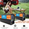 12V to 220V 4000W Pure Sine Wave Inverter DC 12V/24V/48V/60V/72V to AC 120V/240V Converter, Power Inverter for RV, Truck, Solar, Home, Off-Grid with LCD Screen,48V to 220V 50Hz view 2