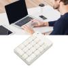 SALALIS SK 51AG Numeric Keypad, 18 Keys 2.4G Wireless USB Number Pad with Low Noise Design, for Laptop Desktop 2000 OS X Vista 7 (White) view 3