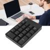 SALALIS SK 51AG Numeric Keypad, 18 Keys 2.4G Wireless USB Number Pad with Low Noise Design, for Laptop Desktop 2000 OS X Vista 7 (Black) view 3