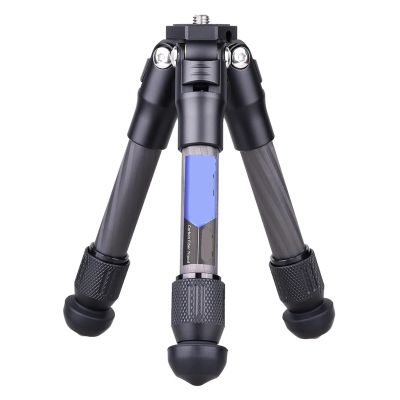 Tripod Stand, Carbon Fiber Compact Travel Portable Tabletop Mini Tripod with 360 Panorama Ballhead for DSLR Camera Mobile Phone(CS15C)