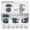 Tripod Stand, Carbon Fiber Compact Travel Portable Tabletop Mini Tripod with 360 Panorama Ballhead for DSLR Camera Mobile Phone(CS15C) view 3