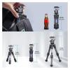 Tripod Stand, Carbon Fiber Compact Travel Portable Tabletop Mini Tripod with 360 Panorama Ballhead for DSLR Camera Mobile Phone(CS15C) view 4