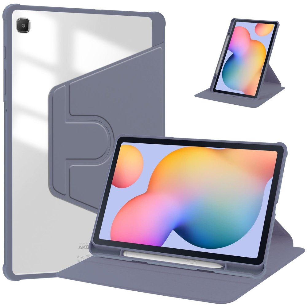 360Rotating Stand Tablet Case Suitable for Samsung Galaxy Tab A11 Plus 11-inch SM-X230 X236 Auto Wake Sleep with S Pen Slot