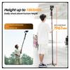 Tripod Stand, Carbon Fibre Monopod Bundle with Pedal Locking Video Fluid Head 186CM 3-in-1 Travel for DSLR Camera(Monopod Set Orange) view 3