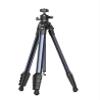 Tripod Stand, Camera Travel Tripod 156cm with Quick-Release Plate Phone Clamp 10KG Load for Smartphone Livestreaming Vlog(Black) view 1
