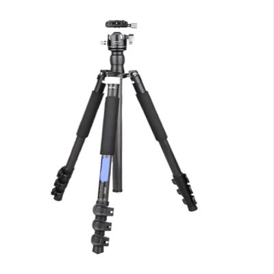 Tripod Stand, Lightweight Carbon Fiber Tripod with Low Profile Ballhead Detachable Monopod for DSLR Camera,Max Load 15kg