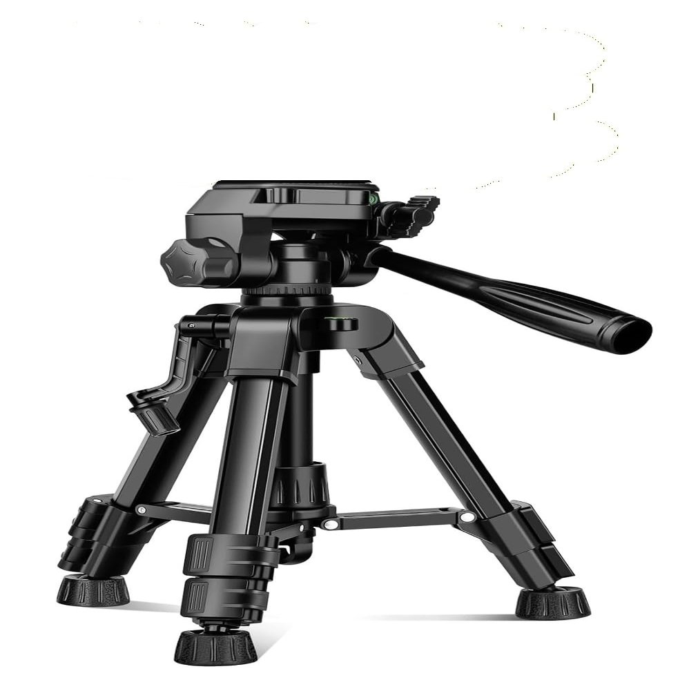Tripod Stand, Mini Tripod for Camera, 25inch Aluminum Tabletop, Portable Travel, for Cameras, Projectors, Spotting Scope