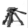 Tripod Stand, Mini Tripod for Camera, 25inch Aluminum Tabletop, Portable Travel, for Cameras, Projectors, Spotting Scope view 1