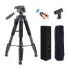 Tripod Stand, 188cm Professional Photography Accessories Video Camera DSLR Tripod for Phone with Holder(Orange) view 2