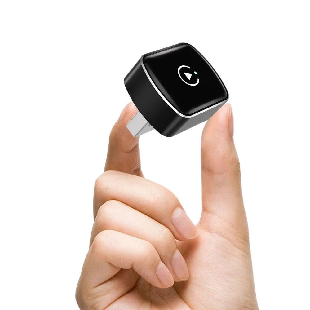 2in1 Wireless CarPlay Android Auto Adapter USB Dongle Smart Mini Box Plug and Play Universal for Toyota Nissan Honda Ford Car