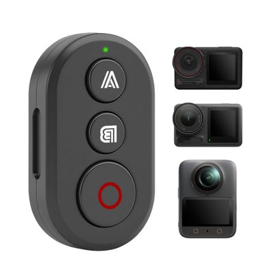 XUMIUZIY Bluetooth Remote Controller for X5 / X4 / X3 / X2 / GO 3 / GO 3S / A ce Pro/A ce Pro 2, USB Rechargeable, Wireless Shutter Controller for Action Camera
