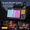 Garosa Industrial Endoscope 8mm Dual Lens 1080P HD Borescope Camera with 4.3in LCD Screen IP67 for Sewer Drain Pipe Inspection Car Maintenance (10m / 32.8ft) view 4