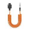 Gugxiom D Tap to 2 Pin OB Power Cable, Nylon Coiled Cable for RED Offhollywood, Switronix and More view 1