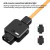 Gugxiom D Tap to 2 Pin OB Power Cable, Nylon Coiled Cable for RED Offhollywood, Switronix and More view 4