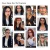livho Blue Light Blocking Glasses Women, Rectangular Computer Glasses, Anti Eye Strain, Lightweight, UV Protection view 2