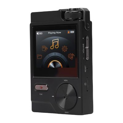 ciciglow HiFi MP3 Player, 2 Inch LCD Screen Lossless DSD FLAC Player, Portable Digital Audio Players with 64GB Small Memory Card, 256GB Expanded Memory