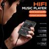 ciciglow HiFi MP3 Player, 2 Inch LCD Screen Lossless DSD FLAC Player, Portable Digital Audio Players with 64GB Small Memory Card, 256GB Expanded Memory view 2