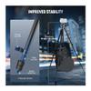Tripod Stand, 61" Aluminum Travel Tripod for Camera W Pan Tilt Low Profile Ball Head view 4