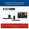 OREI eARC Audio Splitter 1 in 2 Out HDMI ARC/eARC Audio Extractor & Splitter, Dolby Atmos, DTS:X, TrueHD, CEC Volume Control, Dual Soundbar Audio Adapter view 3