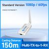 4K/1080P ScreenCast Wireless Adapter Screen Cast from Mobile Phone, Tablet, Laptop Support EWD612 Series HDMI Wireless Transmitter (1080 NV1 Receiver) view 3