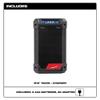 2951-20 Portable Shortwave Radios for Milwaukee M12 Bluetooth Speaker Radio Red/Black - Bare Tool view 2