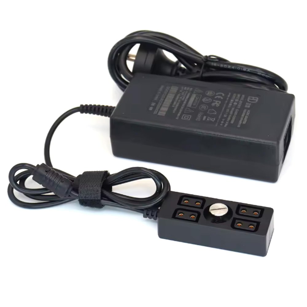 SZYingXian 12V 5A Power Adapter to 4 Port D-Tap Female, D-tap Hub Adapter Splitter Cable for Photography Power Accessories