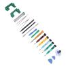 Electronics Opening Pry Tool Kit, Phone Repair Tool Set with Steel Screwdrivers, Prying Tools and Spudgers, Compact Folding Storage Box for Cell Phones Laptops Tablets Repair view 2
